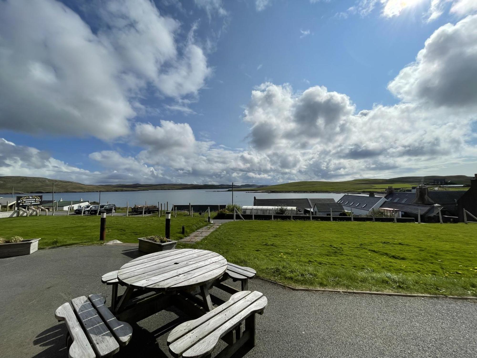 St Magnus Bay Hotel Hillswick Exterior foto